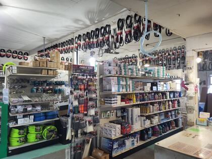 Front counter and register